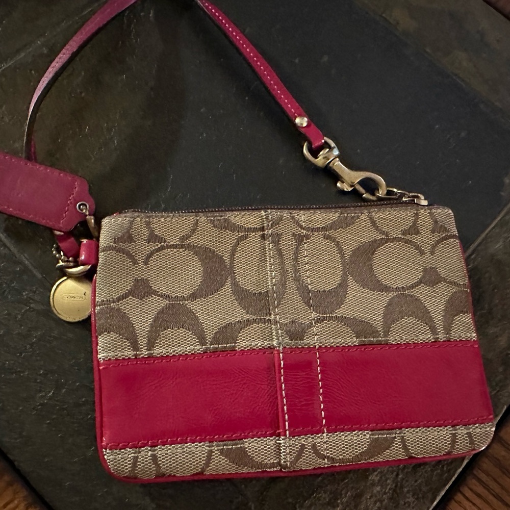 Coach Wristlet